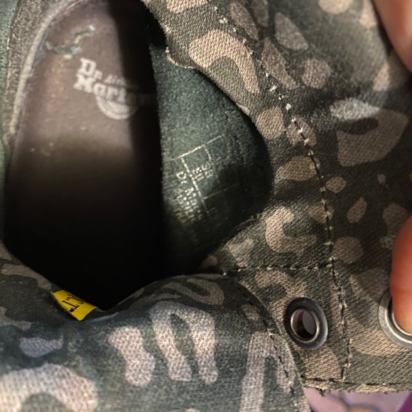 Dr Martens Aimilie Fold Down Black US 7/UK 5 - Rare with ribbon laces - Picture 6 of 8